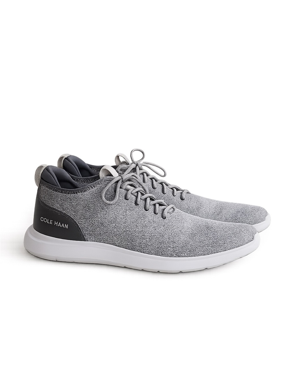 Cole Haan GrandPro Stitchlite Sneakers Mens 11.5 M Gray Knit Casual Shoes